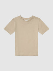 Children & Baby 3-9 yrs Crew Neck T-Shirt in Stone