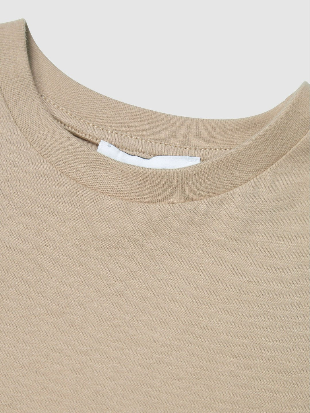 Children & Baby 3-9 yrs Crew Neck T-Shirt in Stone