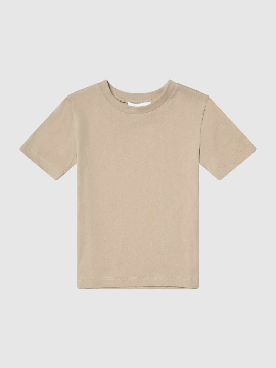 Children & Baby 9-13 yrs Crew Neck T-Shirt in Stone