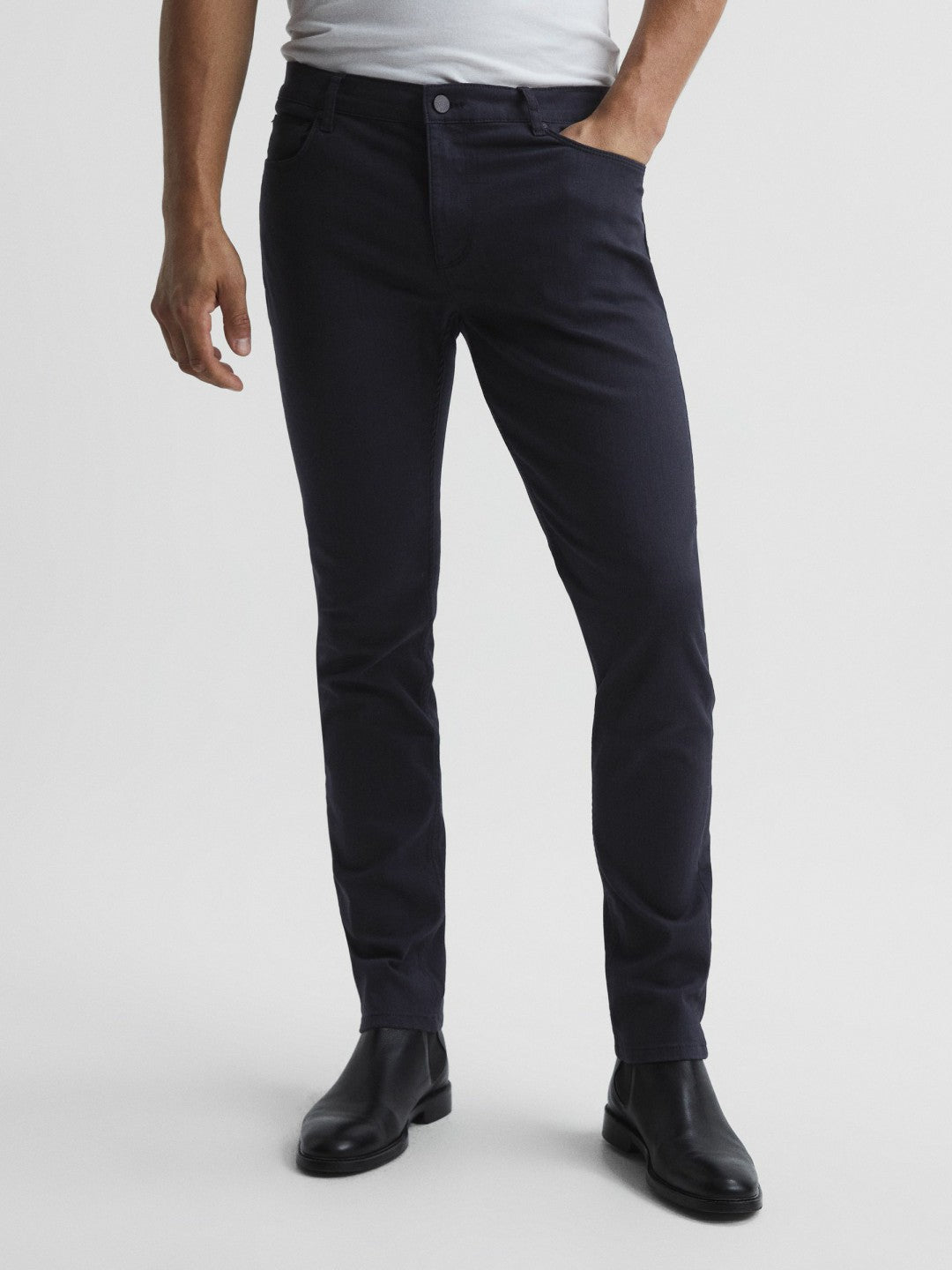 Men Slim Fit Jeans in Blue