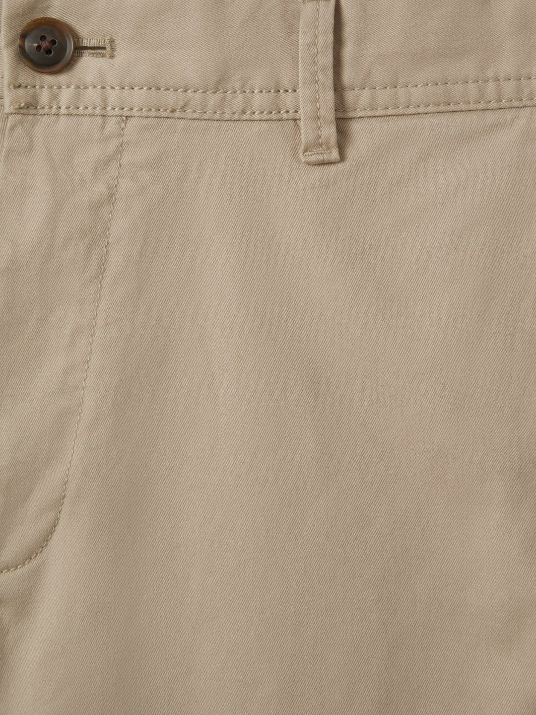 Men Slim Fit Washed Cotton Blend Chinos in Stone