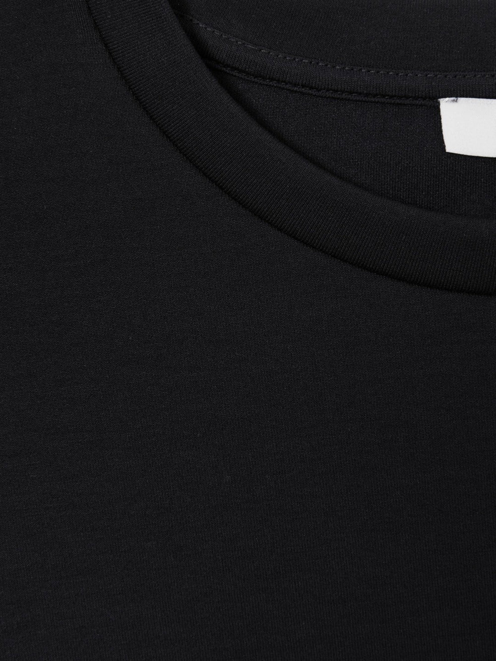 Men Interlock Jersey Crew Neck T-Shirt in Navy Blue