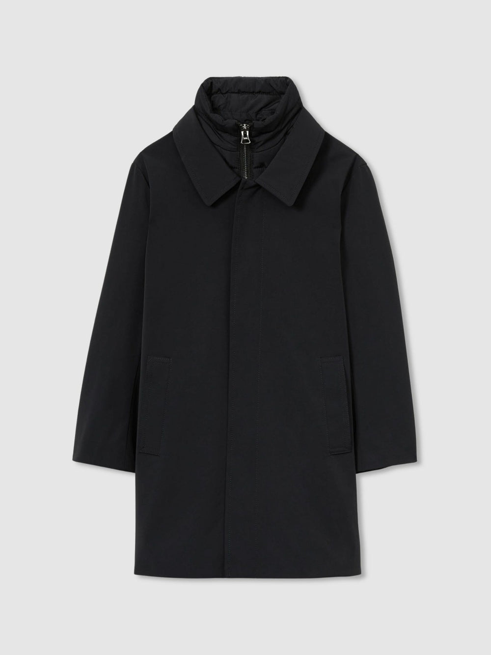 Children & Baby 9-13 yrs Gabardine Coat with Removable Gilet in Navy