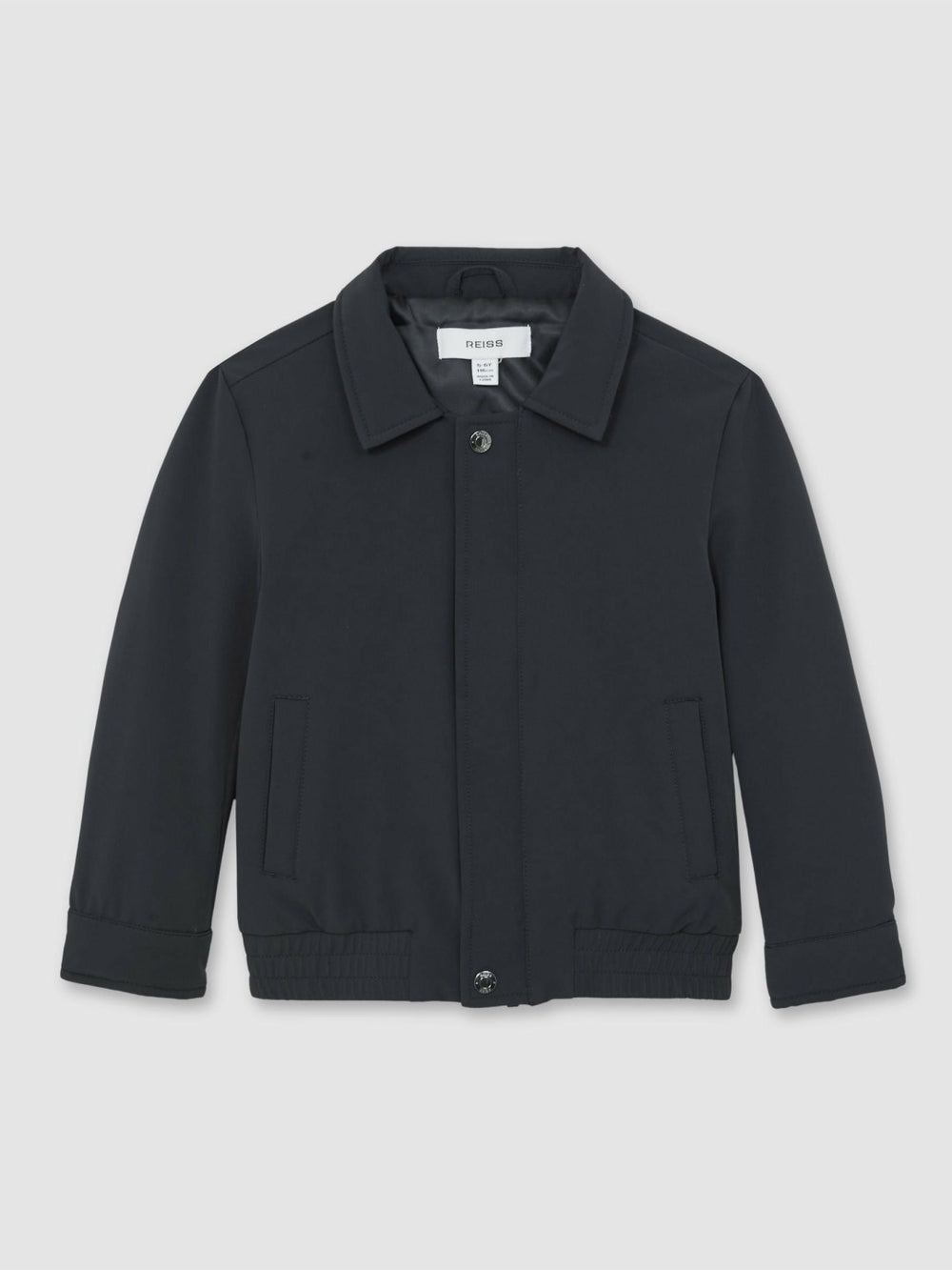 Children & Baby 13-14 yrs Zip Through Harrington Jacket in Blue