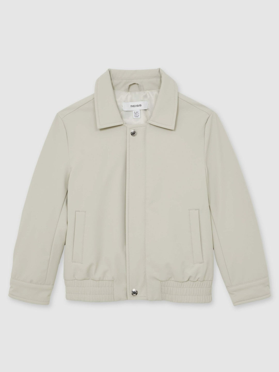 Children & Baby 13-14 yrs Zip Through Harrington Jacket in Natural