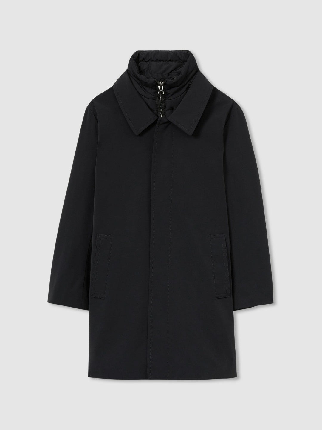 Children & Baby 3-9 yrs Gabardine Coat with Removable Gilet in Navy