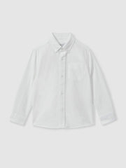 Children & Baby 3-9 yrs Button Down Oxford Shirt in White