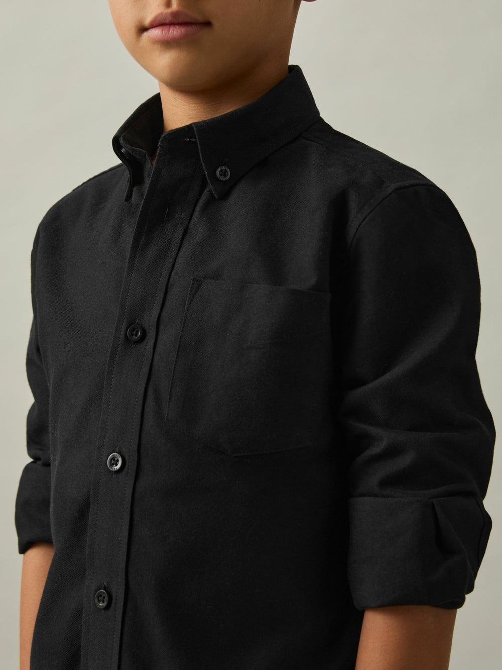Children & Baby 3-9 yrs Button Down Oxford Shirt in Black