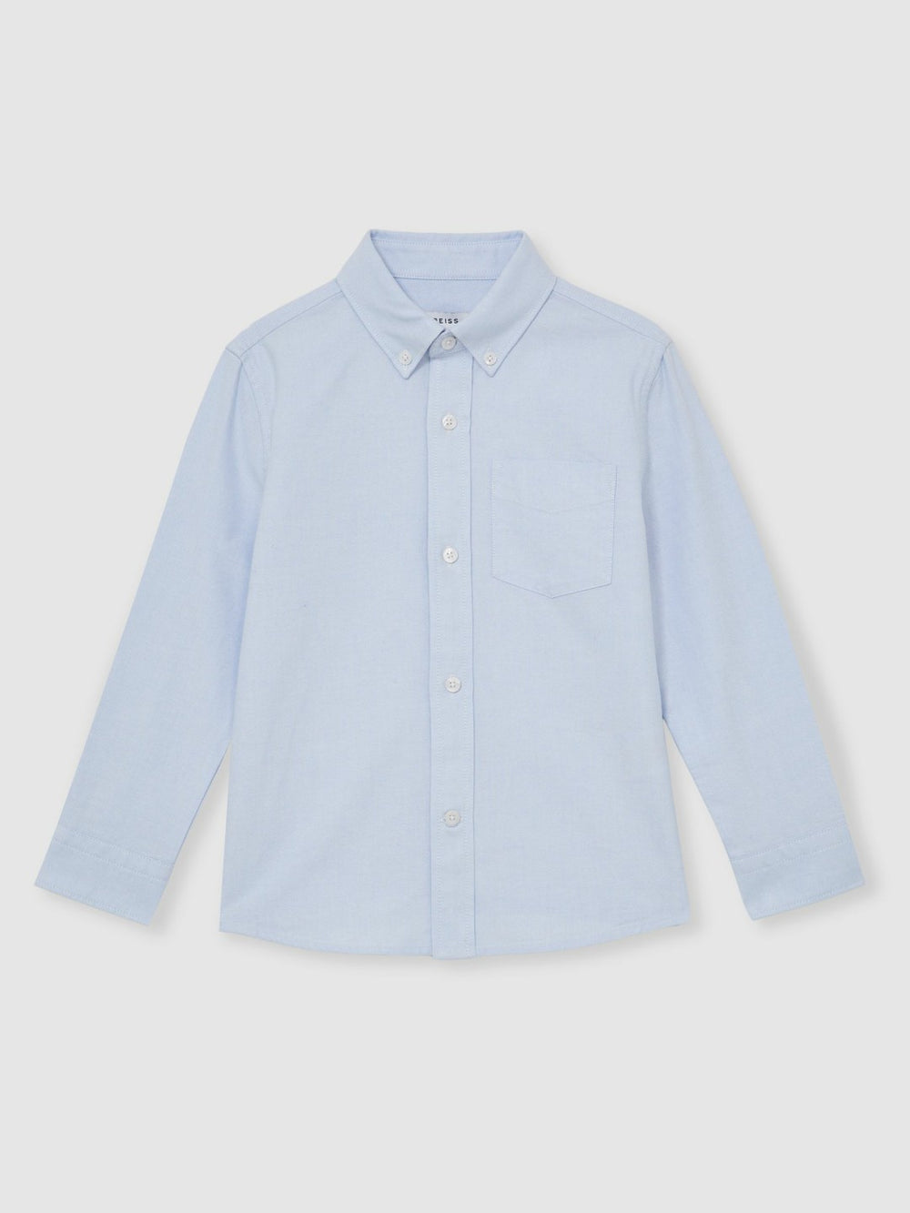 Children & Baby 9-13 yrs Button Down Oxford Shirt in Soft Blue