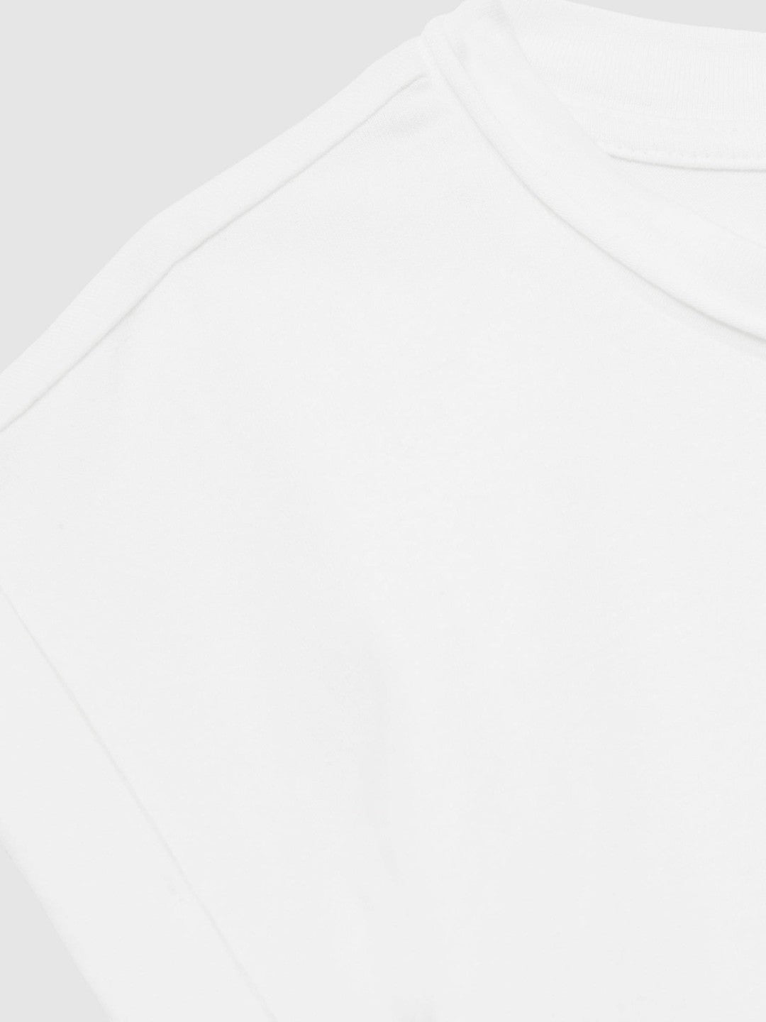 Children & Baby 9-13 yrs Cotton-Jersey Cropped T-Shirt in White
