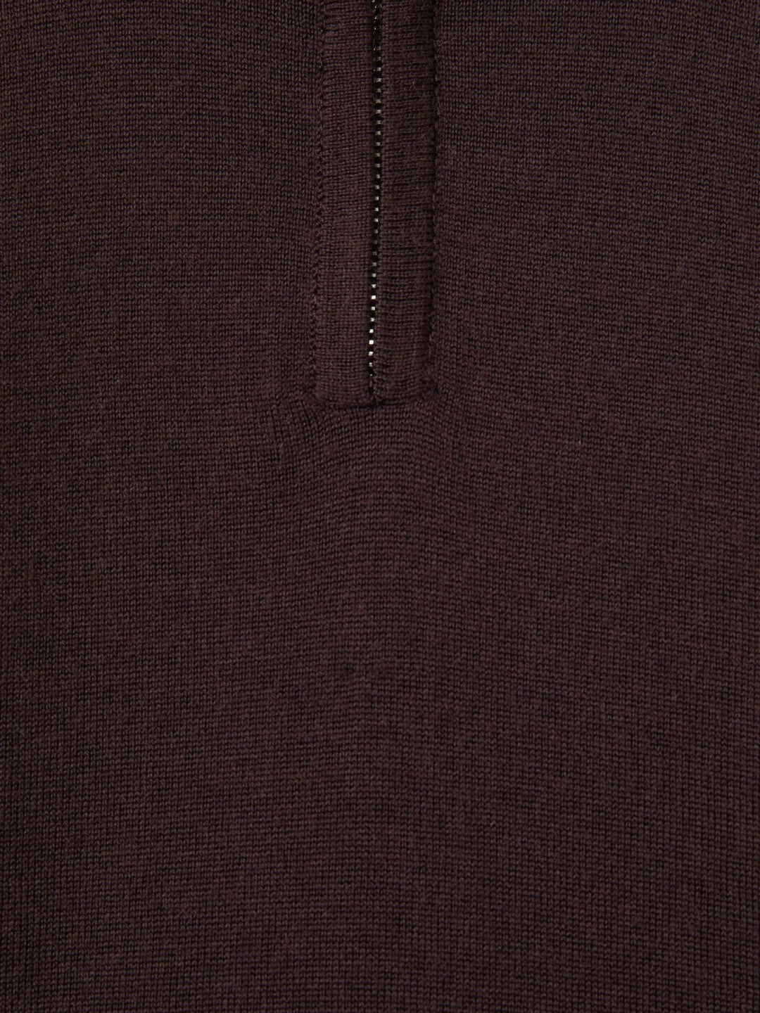 Children & Baby 3-9 yrs Merino Wool Half-Zip Funnel Neck Jumper in Dark Bordeaux