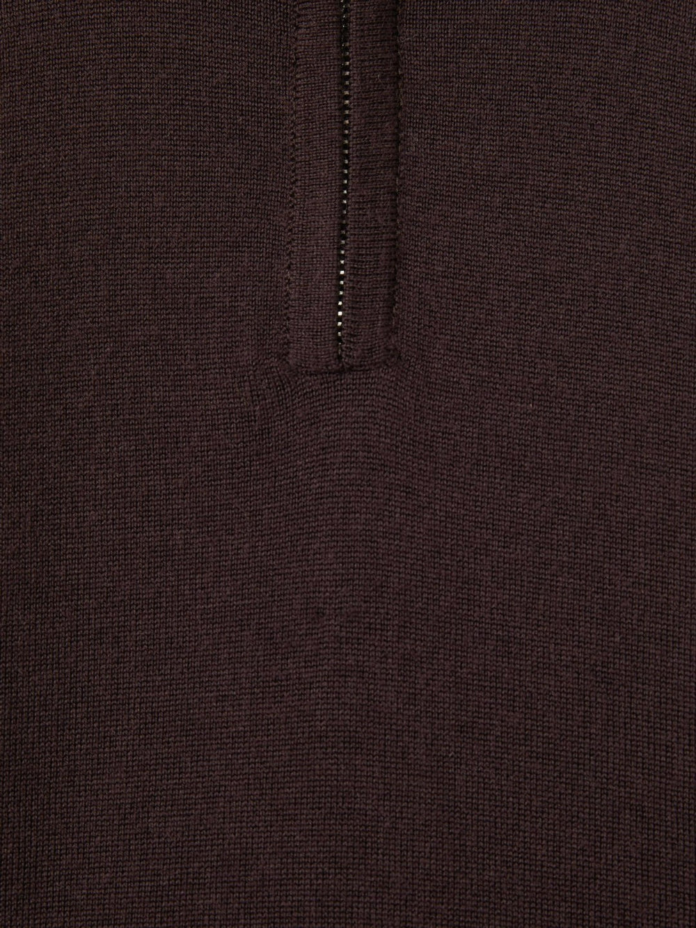 Children & Baby 9-13 yrs Merino Wool Half-Zip Funnel Neck Jumper in Dark Bordeaux