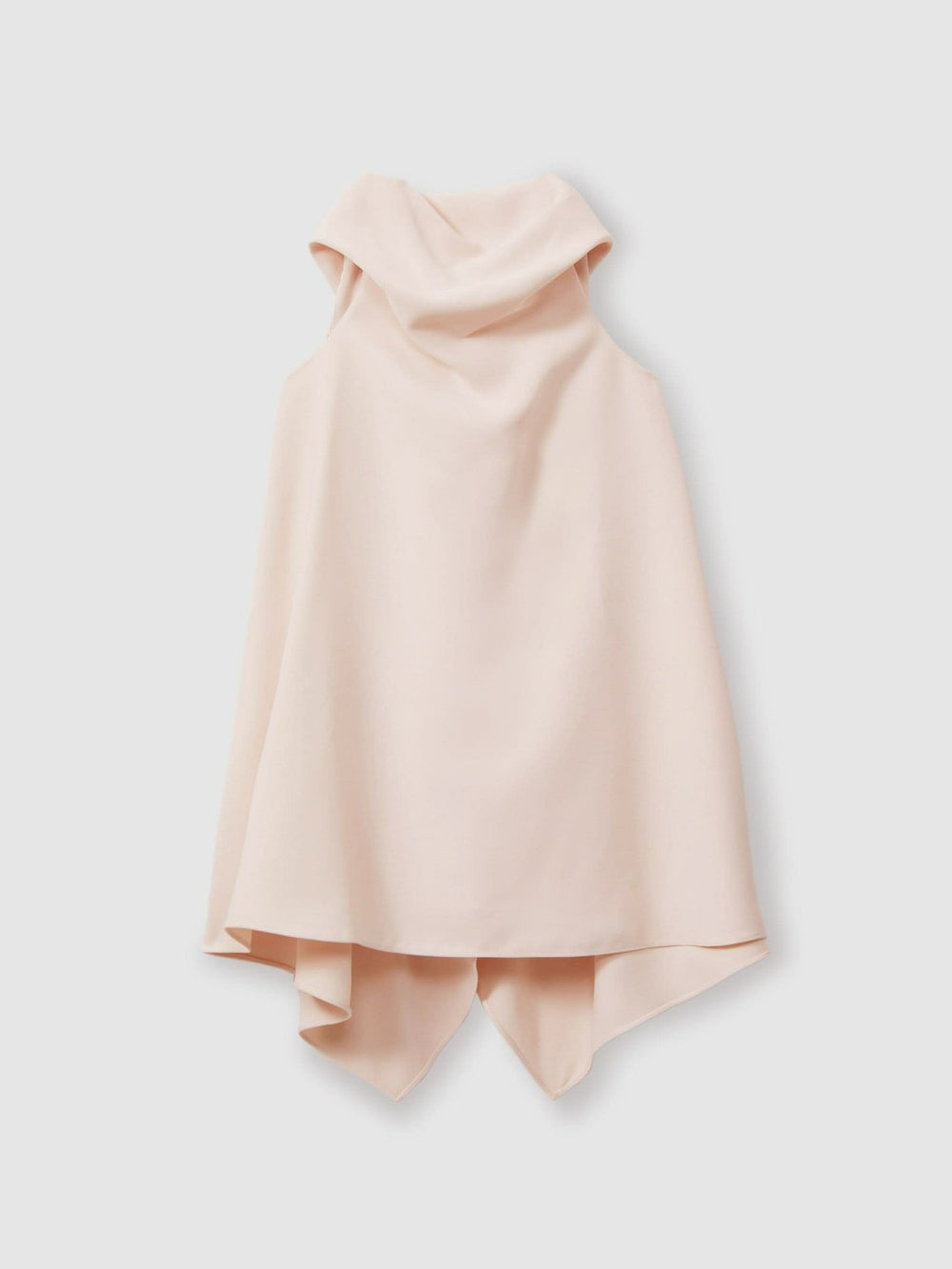 Children & Baby 13-14 yrs High-Neck Drape Back Dress in Pink