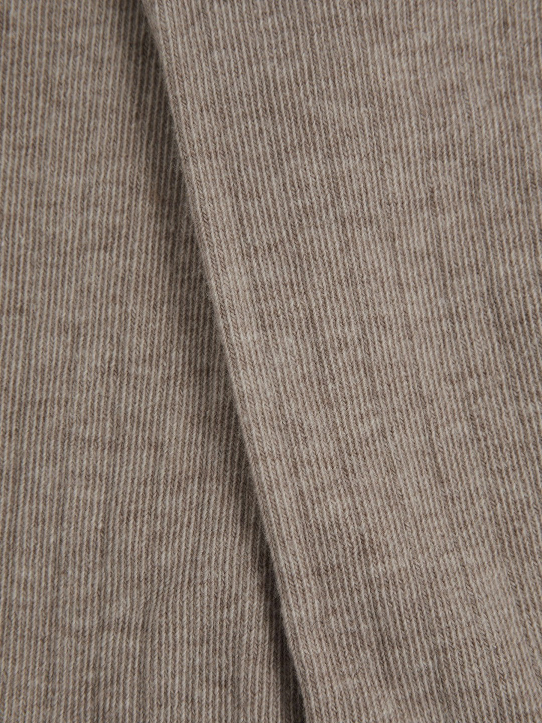 Women Cotton Blend Ribbed Loafer Socks in Neutral