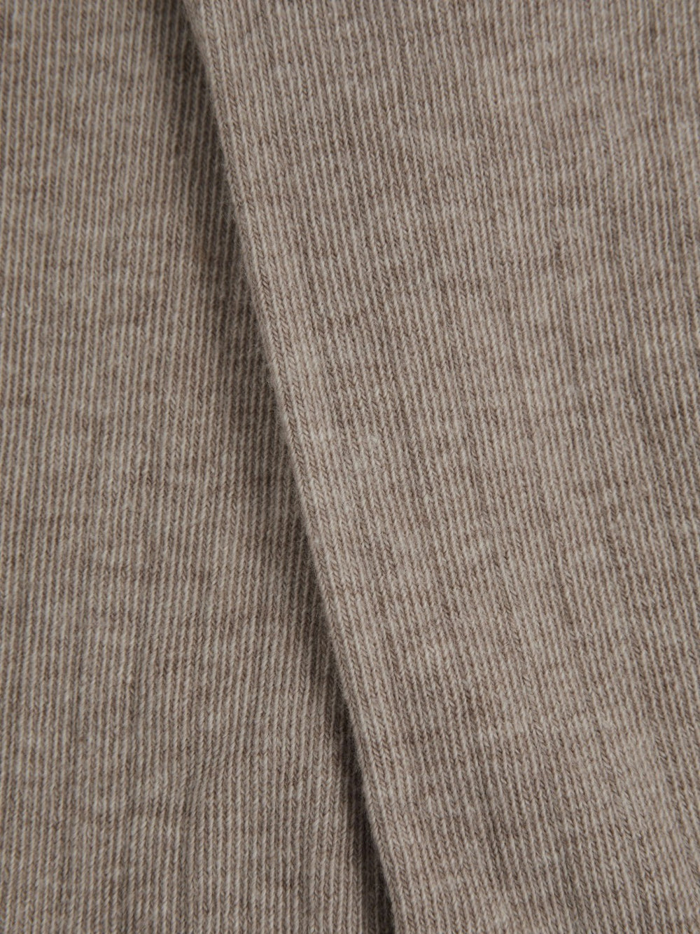 Women Cotton Blend Ribbed Loafer Socks in Neutral