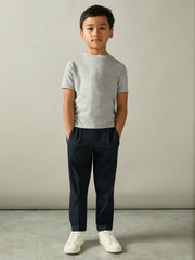 Children & Baby 9-13 yrs Crew Neck T-Shirt in Grey
