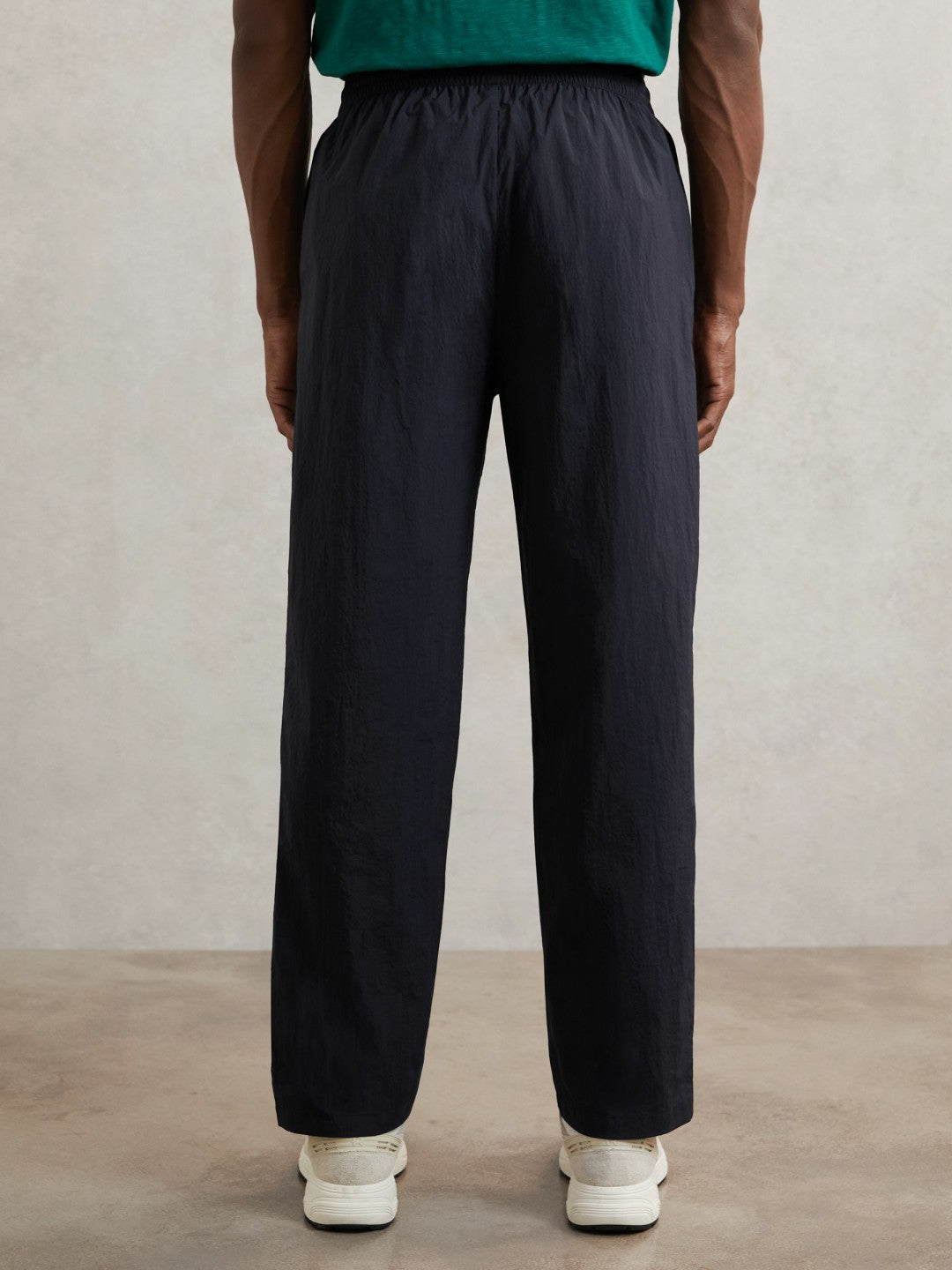 Men Les Deux Technical Logo Joggers in Dark Navy