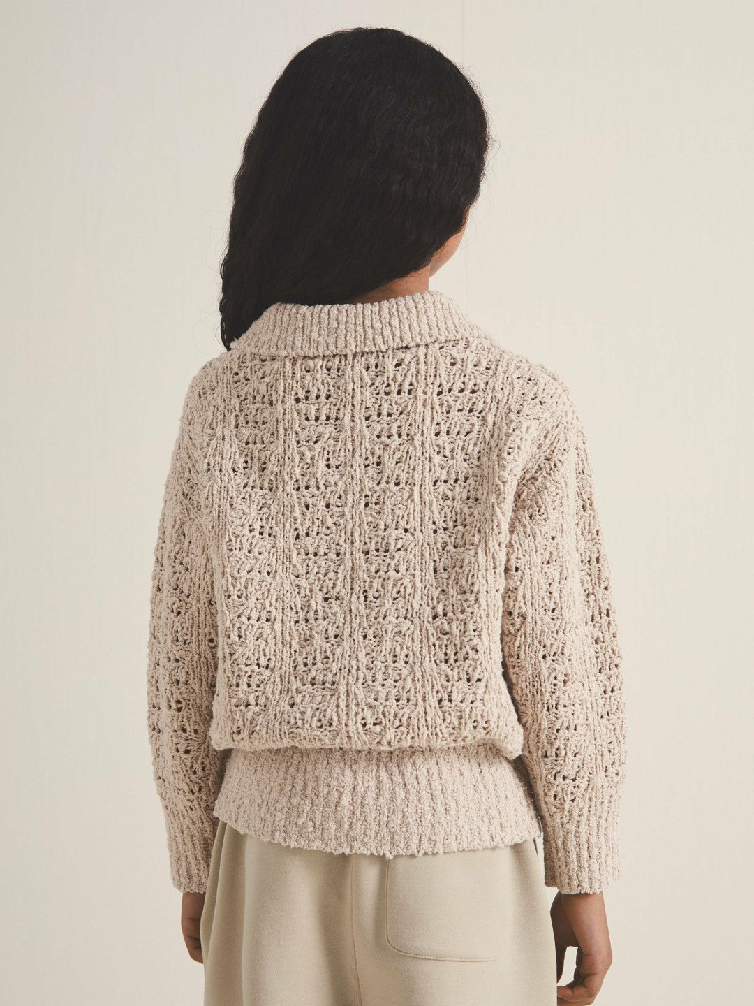 Children & Baby 9-13 yrs  | 100 Ciels Bouclé Jumper in Neutral