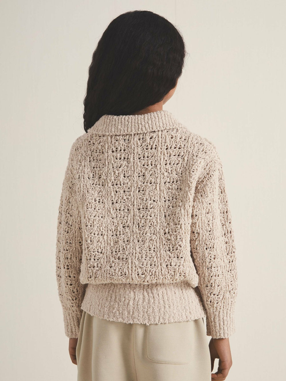 Children & Baby 9-13 yrs  | 100 Ciels Bouclé Jumper in Neutral