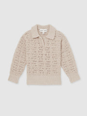 Children & Baby 13-14 yrs  | 100 Ciels Bouclé Jumper in Neutral