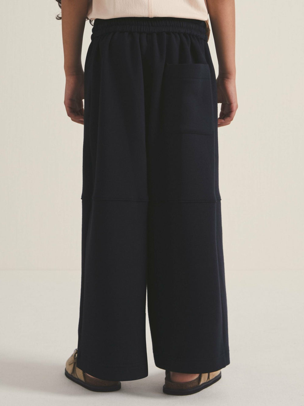 Children & Baby 13-14 yrs  | Les 100 Ciels Wide-Leg Joggers in Navy