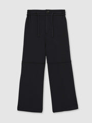 Children & Baby 4-9 yrs  | Les 100 Ciels Wide-Leg Joggers in Navy