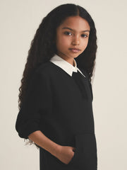 Children & Baby 9-13 yrs  | Les 100 Ciels Polo Sweatshirt in Black