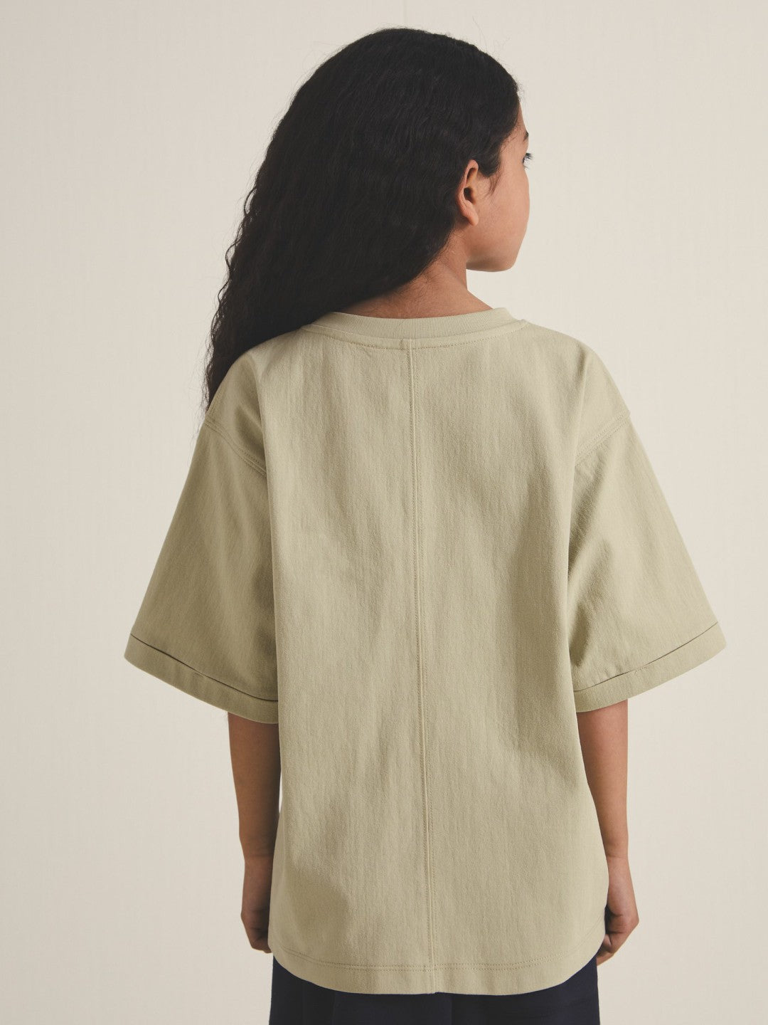 Children & Baby 4-9 yrs  | Les 100 Ciels Oversize T-Shirt in Sage