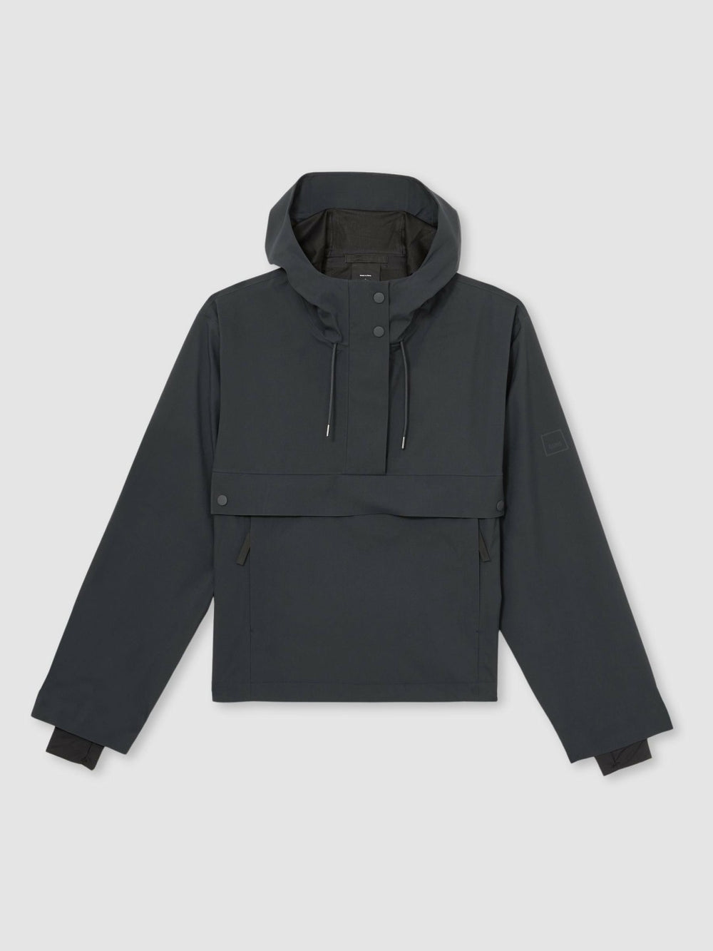 Women Rains Hardshell Short Jacket in Navy
