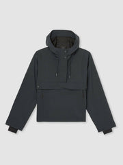 Women Rains Hardshell Short Jacket in Navy