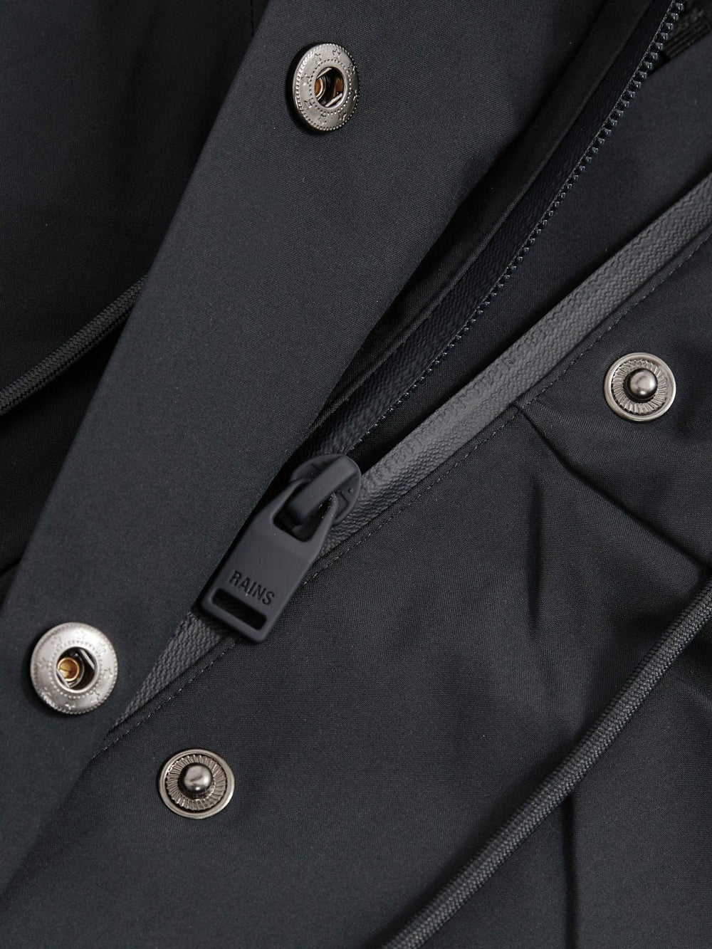 Women Rains Hardshell Short Jacket in Navy