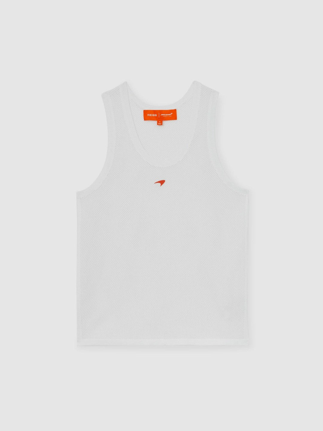 Men McLaren F1 Team Speedmark Knit Vest in White