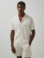 Men McLaren F1 Team Speedmark Knit Shirt in White