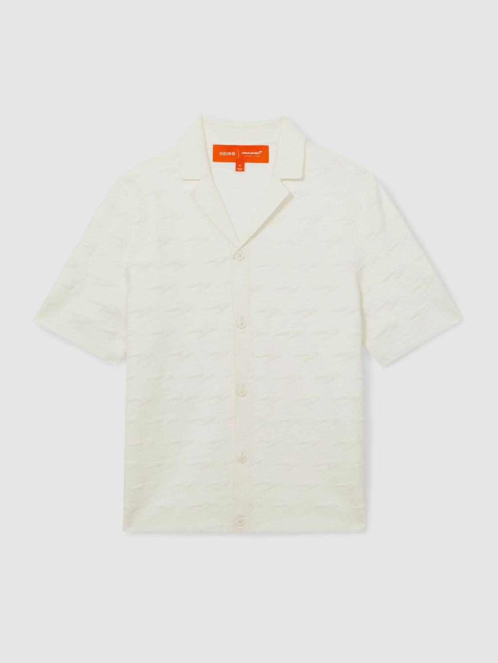Men McLaren F1 Team Speedmark Knit Shirt in White