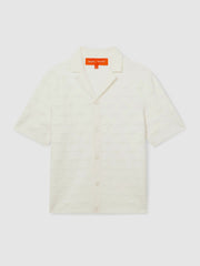 Men McLaren F1 Team Speedmark Knit Shirt in White