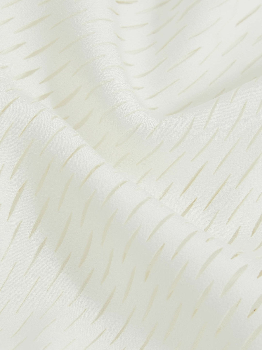 Women Atelier Laser-Cut Vest Top in Cream