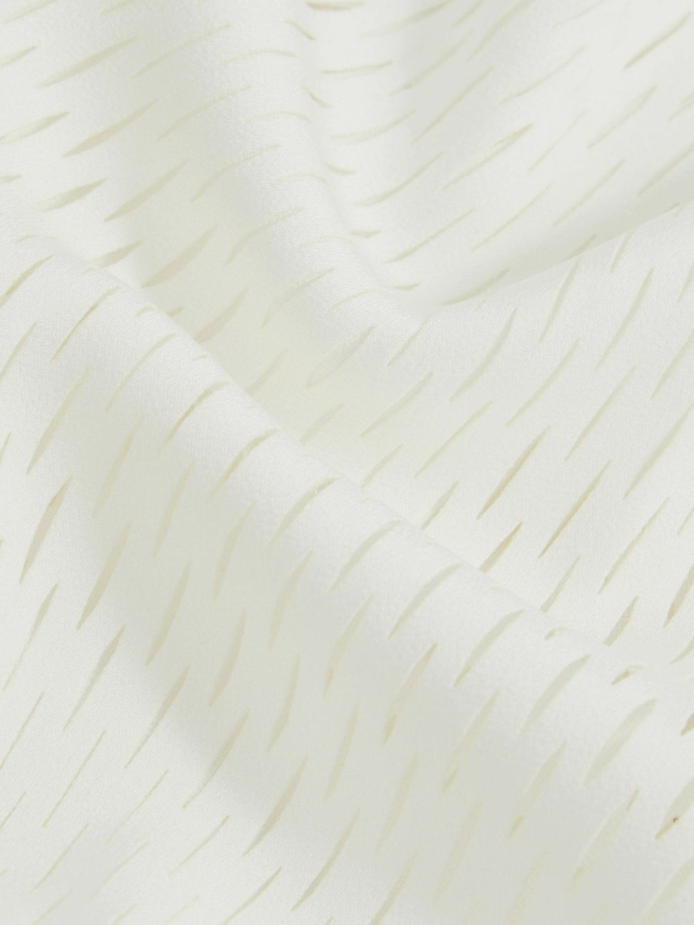 Women Atelier Laser-Cut Vest Top in Cream