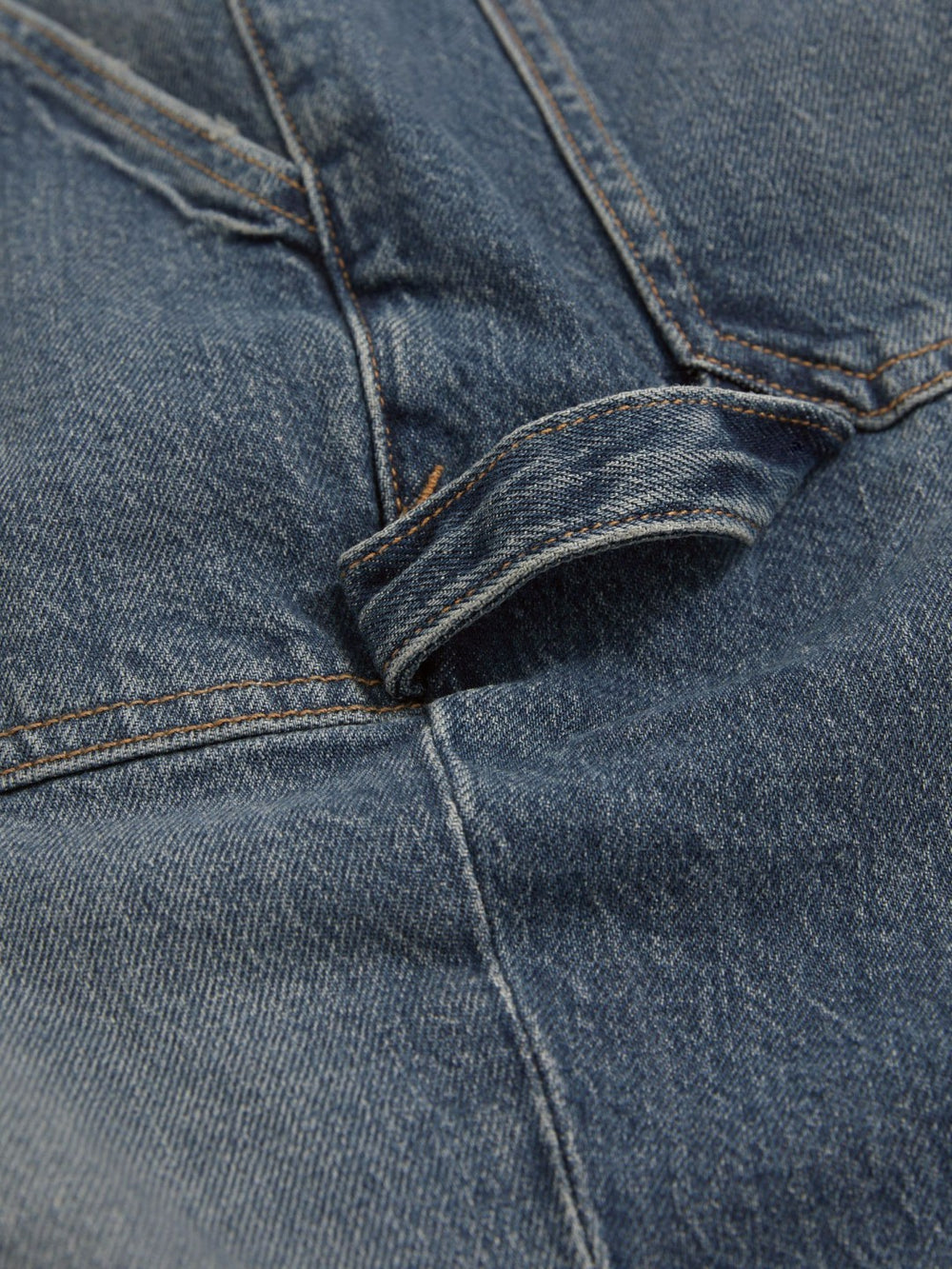 Women Good American Cuffed Straight-Leg Jeans in Indigo