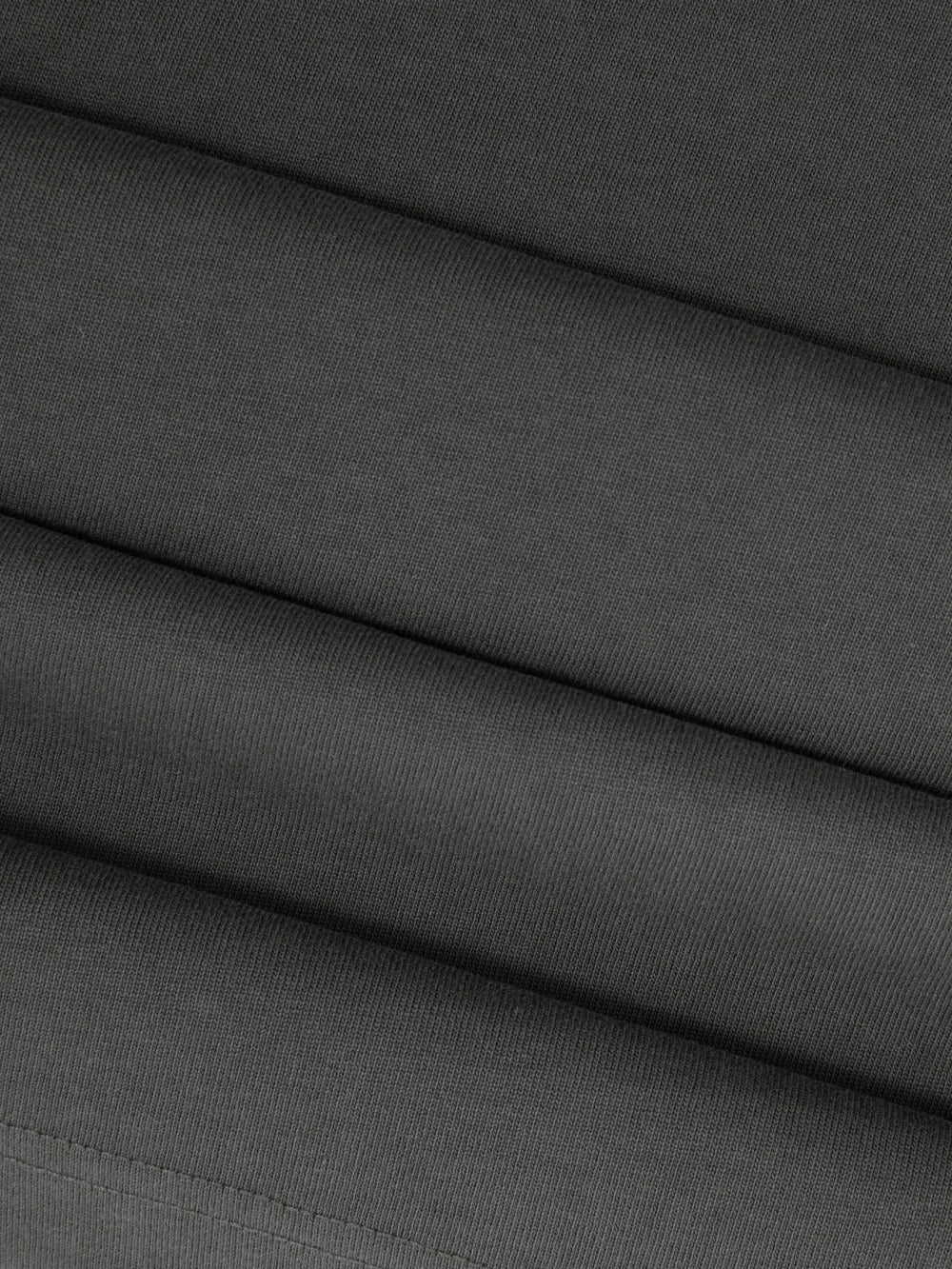 Men Cotton Garment-Dyed Oversized T-Shirt in Washed Black