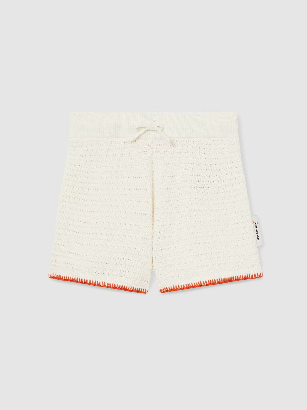 Children & Baby 13-14 yrs McLaren F1 Team Crochet Shorts in Off White/Orange