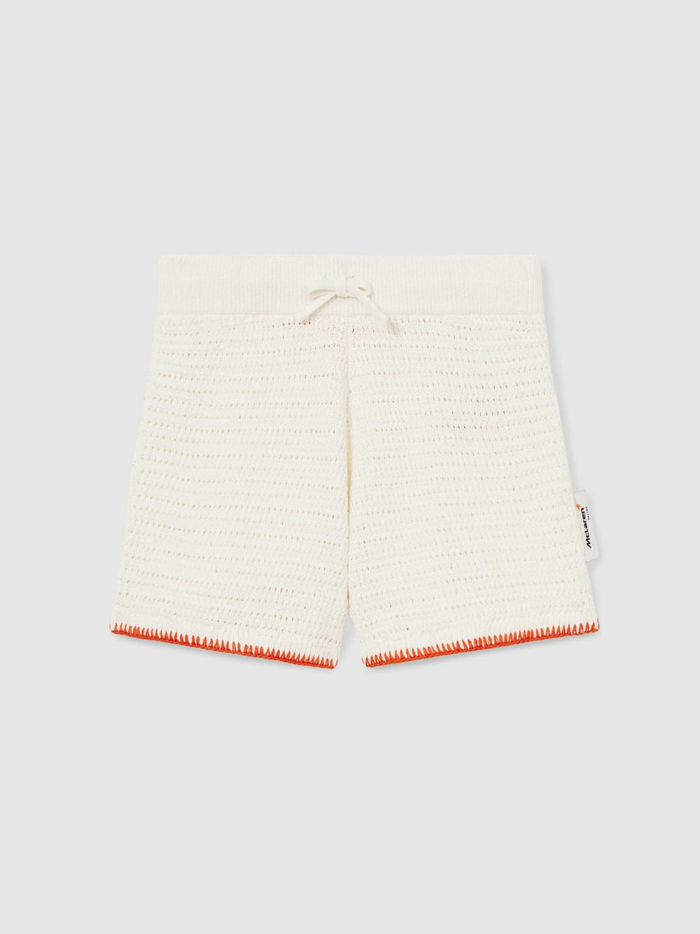 Children & Baby 3-9 yrs McLaren F1 Team Crochet Shorts in Off White/Orange