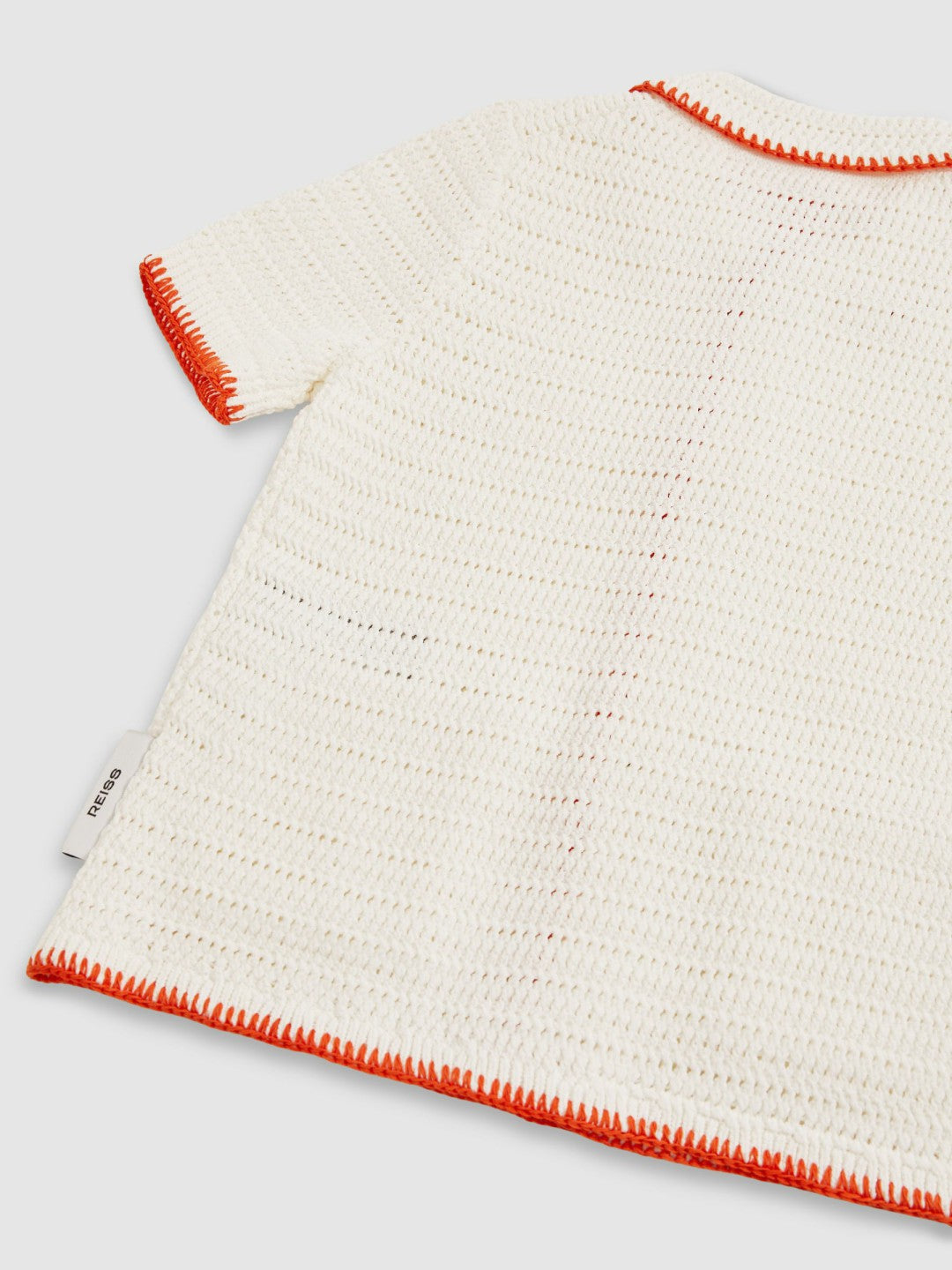 Children & Baby 9-13 yrs McLaren F1 Team Crochet Shirt in Off White/Orange