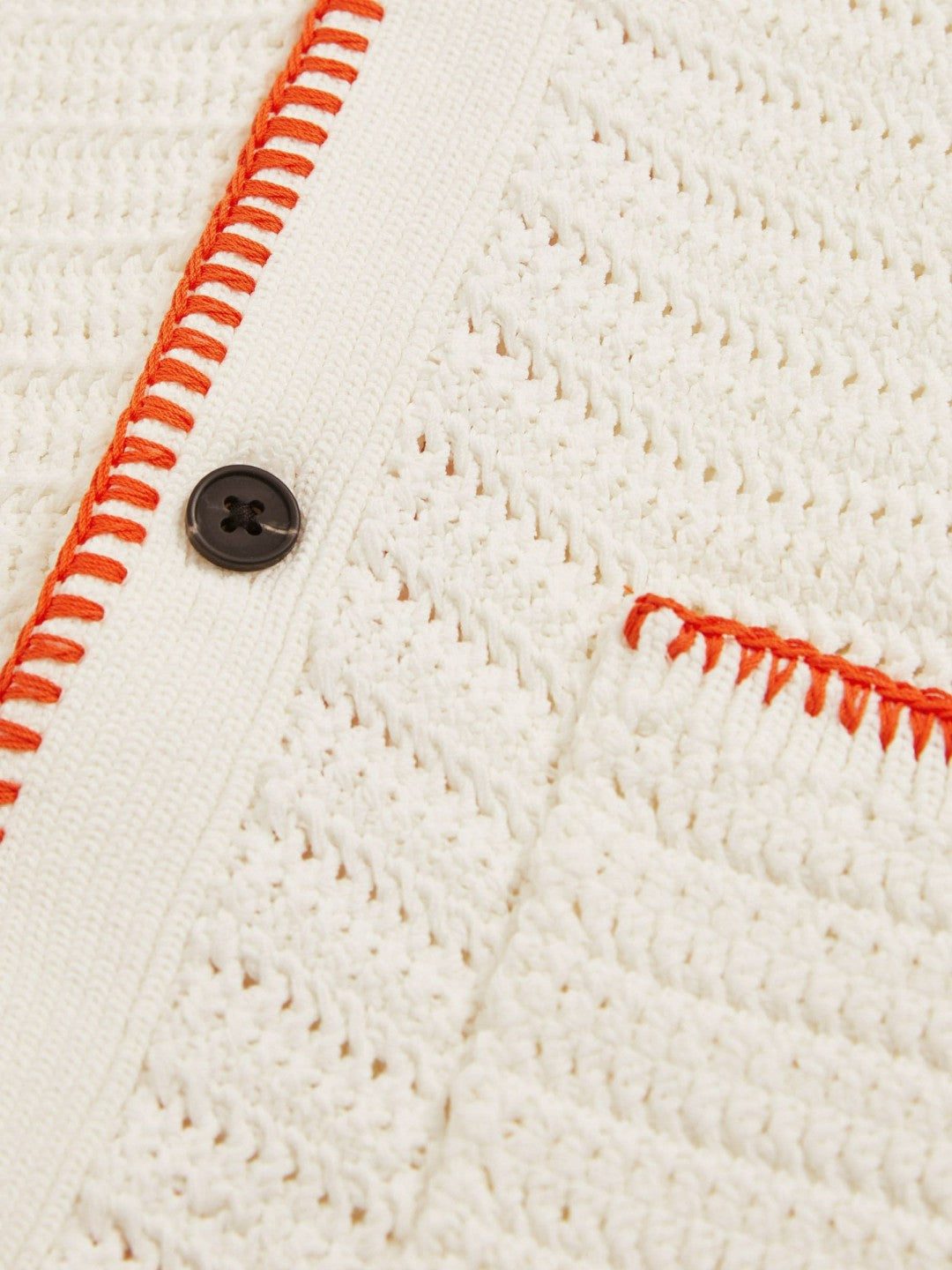 Children & Baby 9-13 yrs McLaren F1 Team Crochet Shirt in Off White/Orange