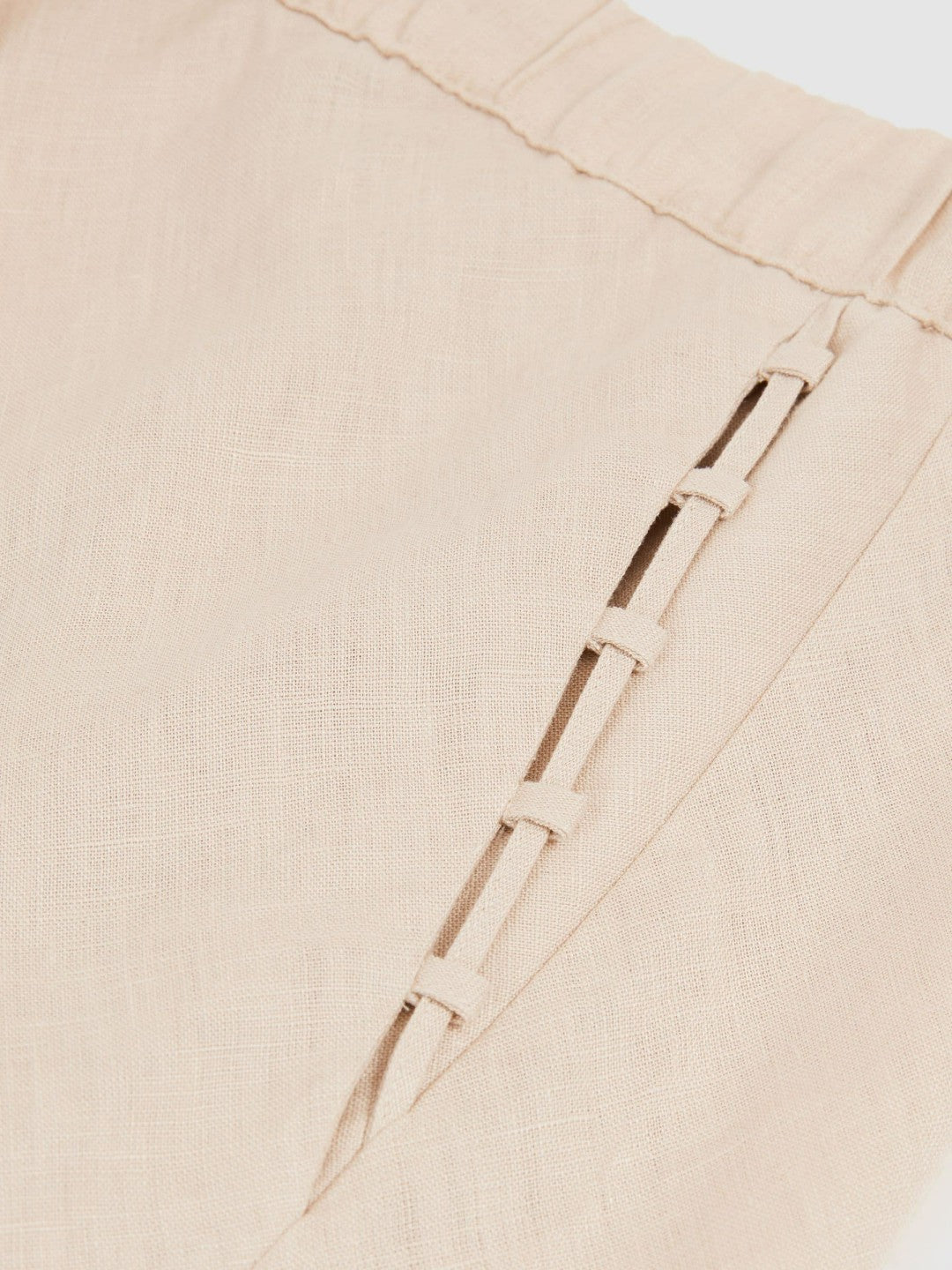 Women Slip Midi Skirt in Neutral