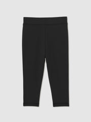 Children & Baby 4-9 yrs Three-Quarter Length Leggings in Black