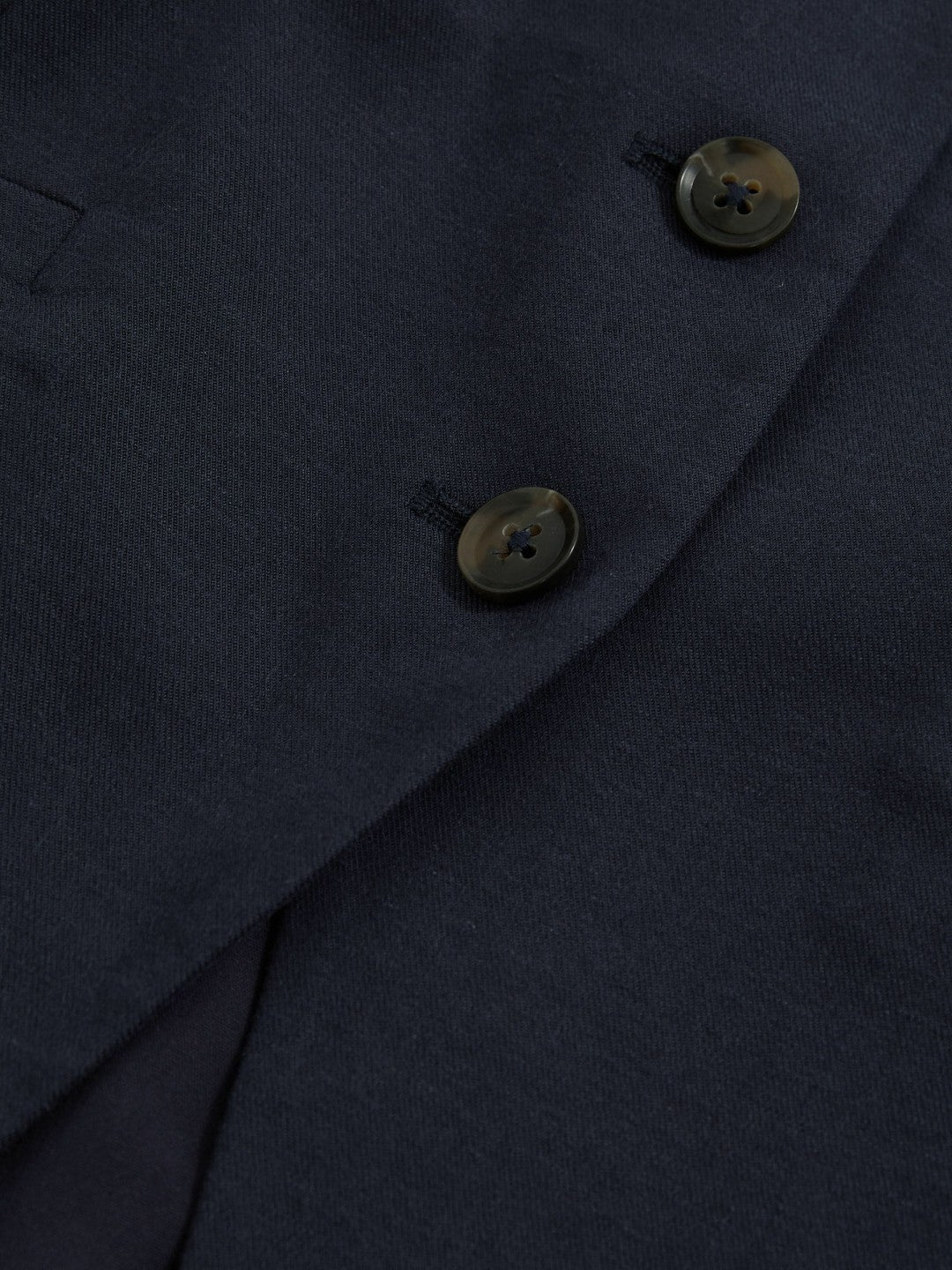 Women Paige Button-Through Vest in Dark Ink Blue