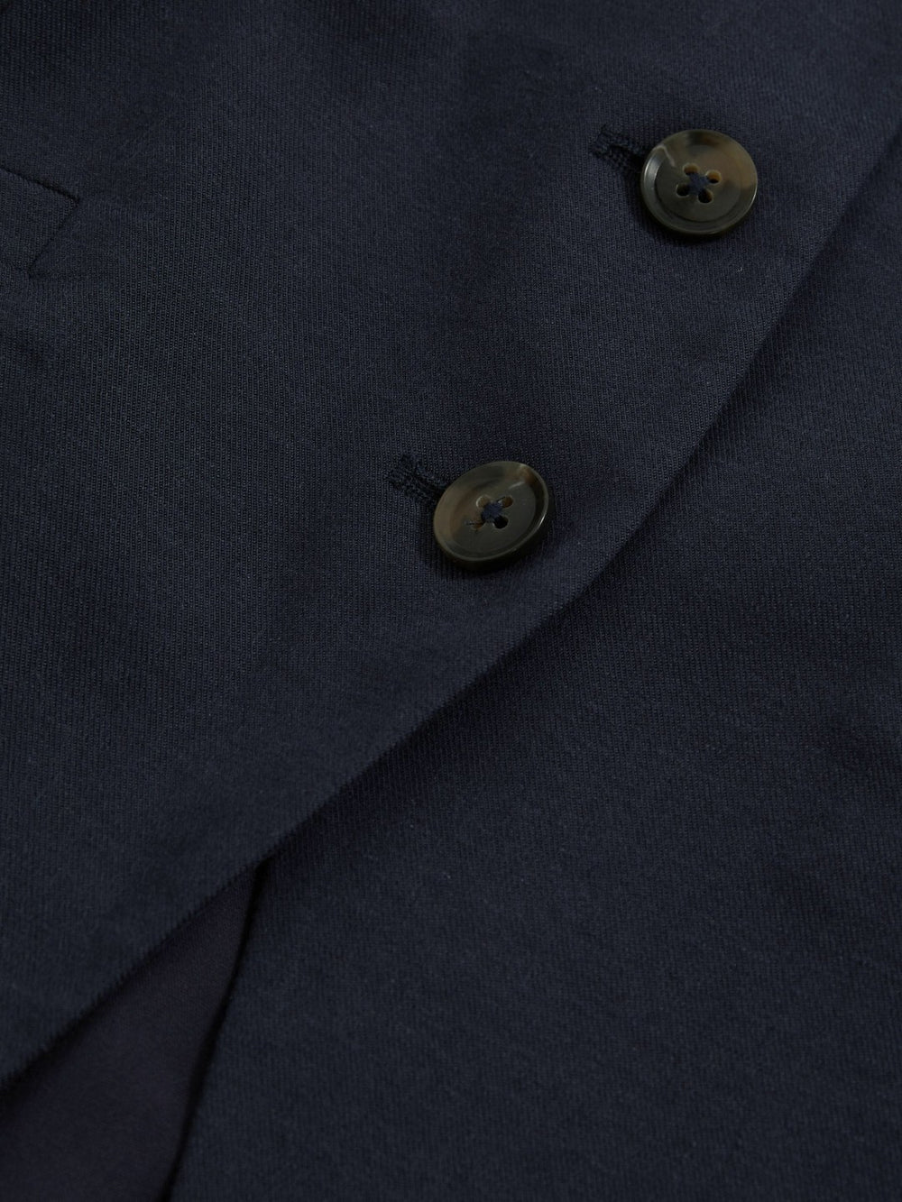 Women Paige Button-Through Vest in Dark Ink Blue