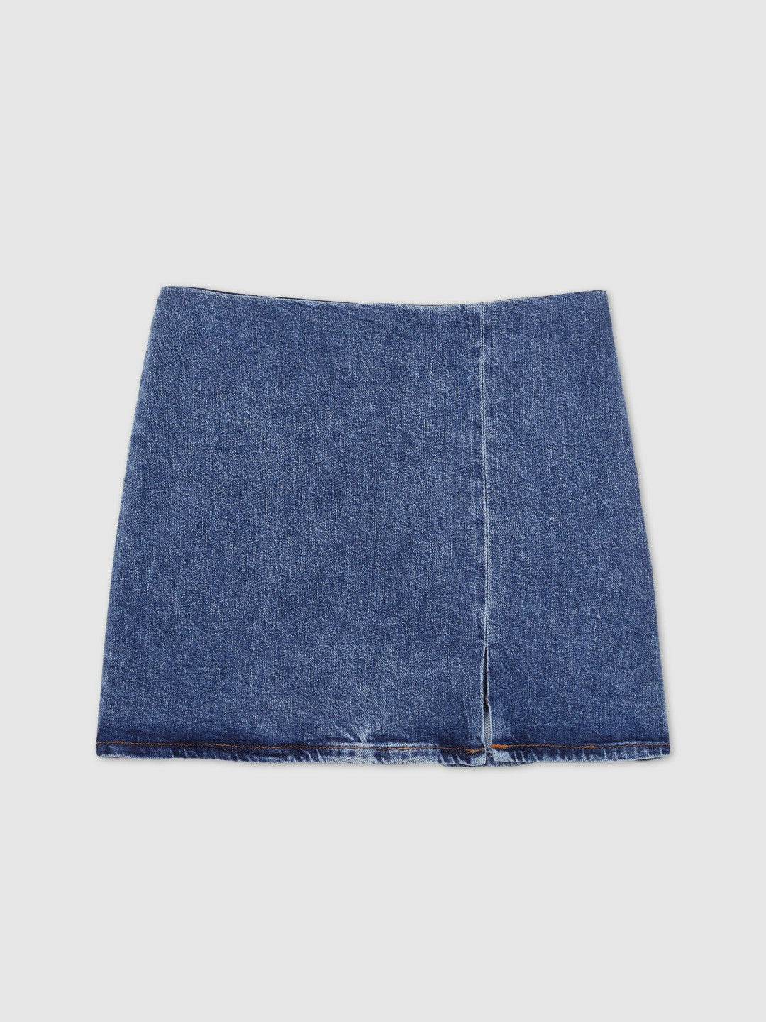 Women Denim Mini Skirt in Indigo Blue