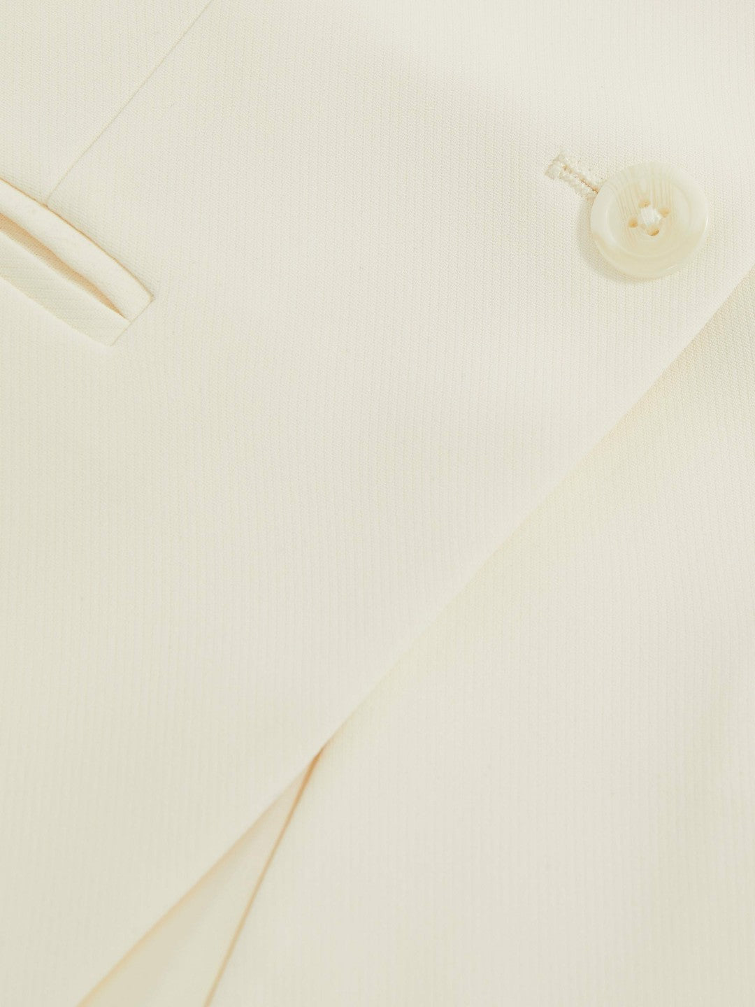 Women Luxe Suiting Vest in Cream