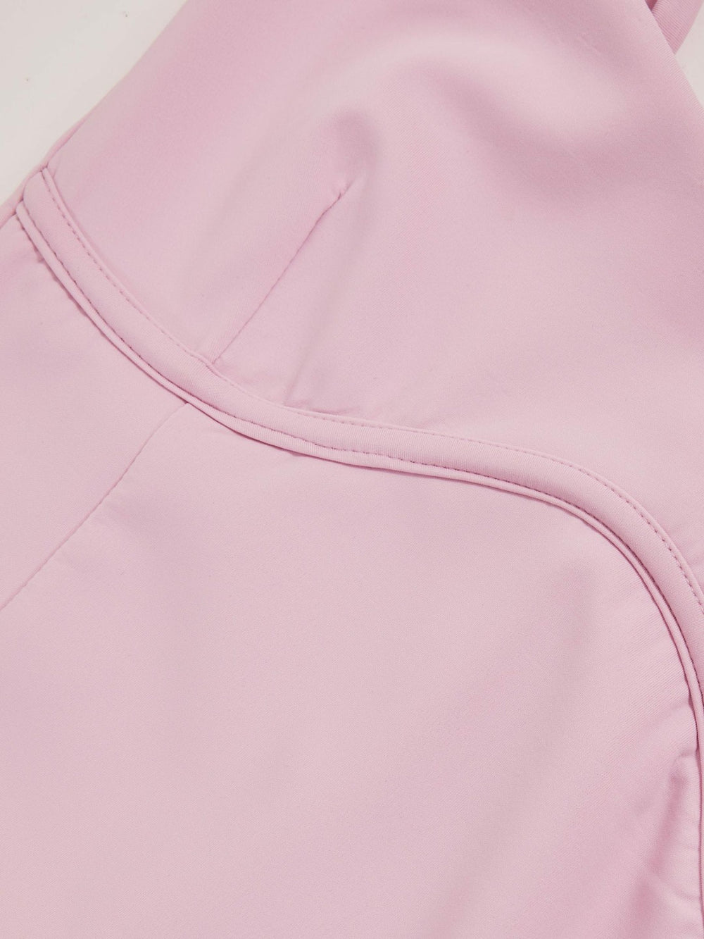 Women Good American Scuba Sweetheart Bodysuit in Light Pink